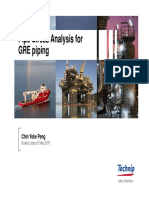 Stress Analysis of Gre Piping