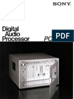 Sony - PCM-1610 - Professional Digital Audio Processor