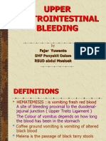 Upper Gastrointestinal Bleeding: Fajar Yuwanto SMF Penyakit Dalam RSUD Abdul Moeloek
