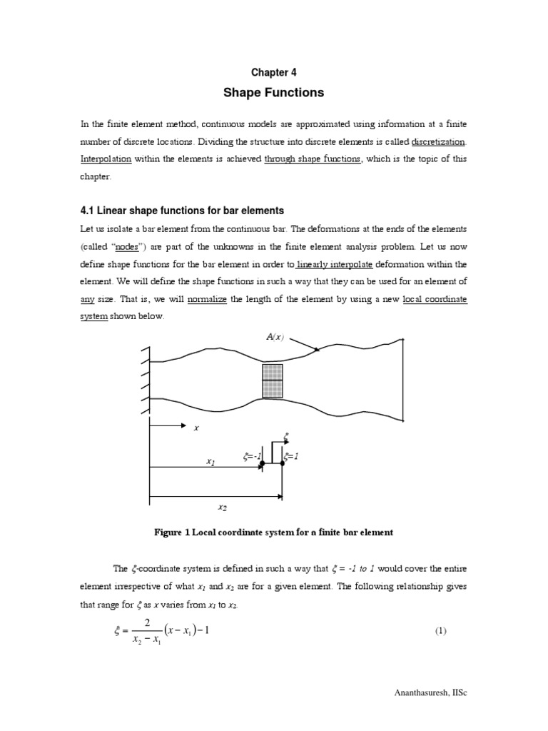 Chapter 4 PDF | PDF | Deformation (Mechanics) | Finite Element Method