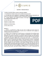CP Iuris - PROCESSO PENAL IX - Questoes Comentadas