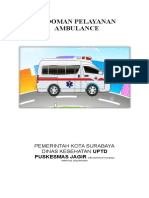 Pedoman Pelayanan Ambulance: Pemerintah Kota Surabaya Dinas Kesehatan Uptd