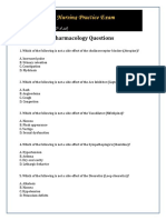 Pharmacology Questions&Ans 2