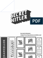 Secret Hitler For Laser Printer