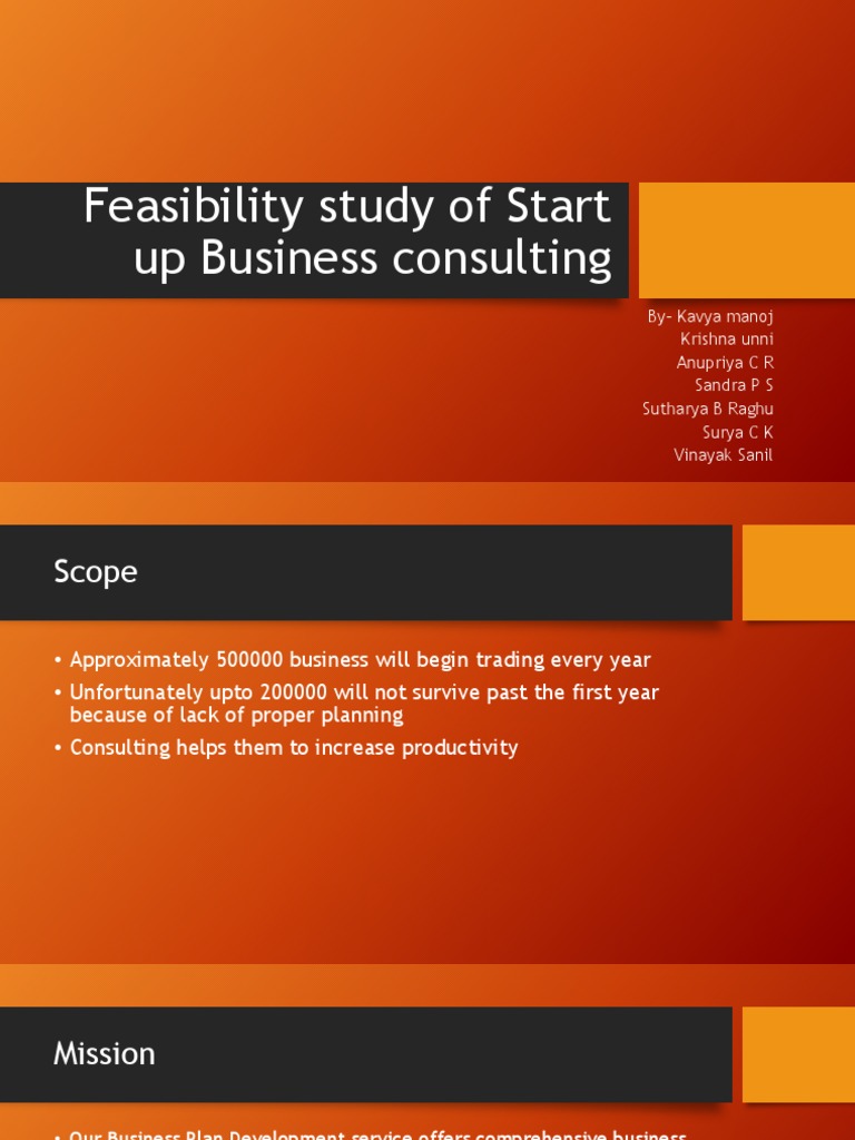 Start Up Business Consulting | PDF | Strategic Management | Business Plan