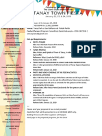 CDF2020 Documentation Requirements