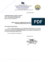 Endorsement OFC Endorsement Re Letter To USEC Pascua Re PBB Point Persons For FY 2017 PBB