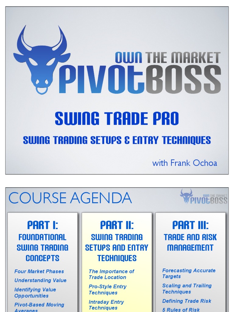 Swing Trading Setups and Techniques | PDF | Order (Exchange) | Day Trading