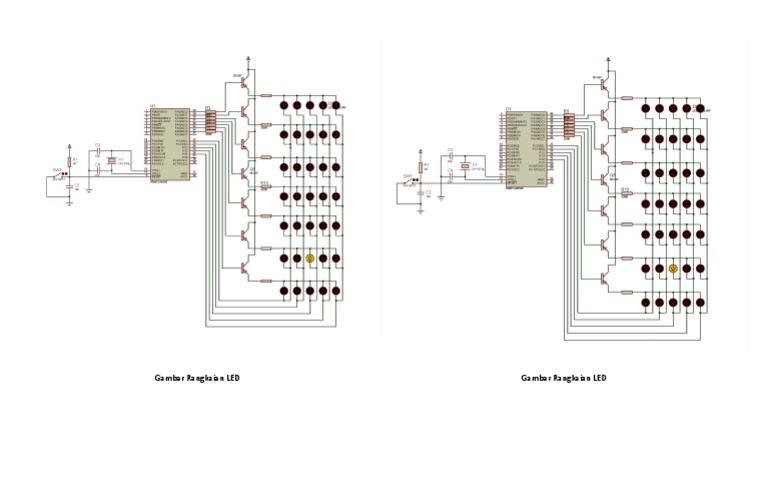 LED Circuit Diagram Guide | PDF | Computers