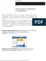 Modelos de Negocios en El E-Commerce-Evid6 PDF