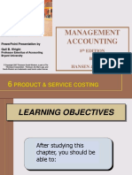 Management Accounting: Product & Service Costing