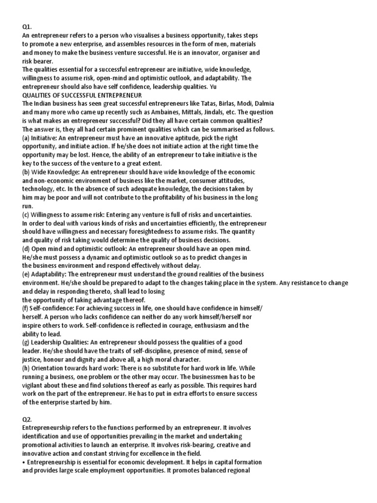 Entrepreneurship Innovation Pdf Entrepreneurship Innovation