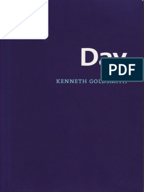 Day, Kenneth Goldsmith, PDF