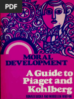 Moral Development A Guide To Piaget and Kohlberg