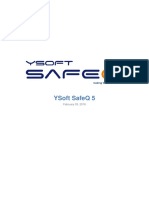 YSoft SafeQ 5 - Documentation