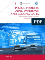 Opening Markets, Designing Windows, and Closing Gates: India's Power System Transition - Insights On Gate Closure