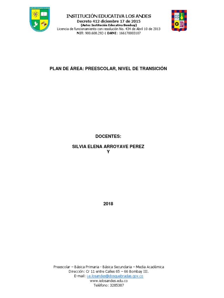 Planeacion Preescolar | PDF | Educación de la primera infancia ...
