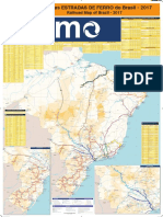 Brazil Rail Map - Ferrovias BR