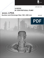 Technical Data Book Vertical In-Line Centrifugal Pump: Model Suction and Dicharge Size 100 200 MM