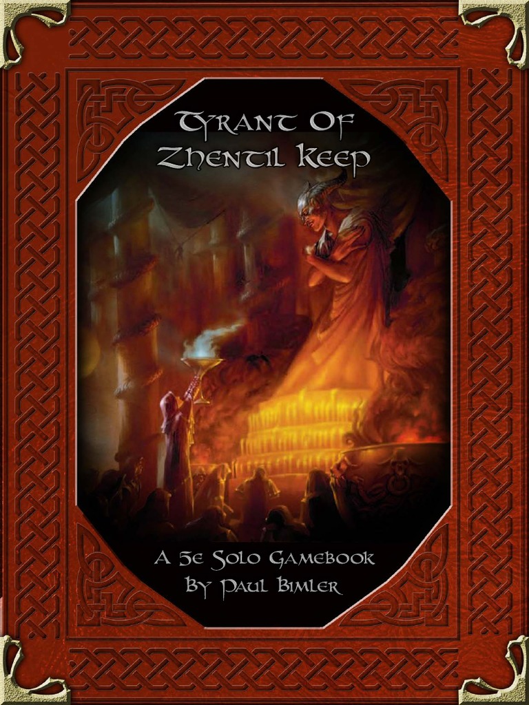 5E Solo Gamebooks - Tyrant of Zhentil Keep - Adventure Booklet | PDF |  Dungeons & Dragons | Role Playing Games
