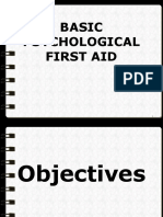 Basic Psychological First Aid