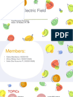 Pulse Electric Field (PEF) : Food Procesing Technology Dosen: DR Rosida S.TP., MP