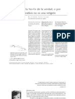 Dialnet DelTrazoDeLaNoFeDeLaVerdadOPorQueElPsicoanalisisNo 6391263 PDF