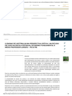 O Ensino de História Numa Perspectiva Crítica_ Um Estudo de Caso Na Escola Estadual de Ensino Fundamental e Médio Professor Lordão – Picuí PB