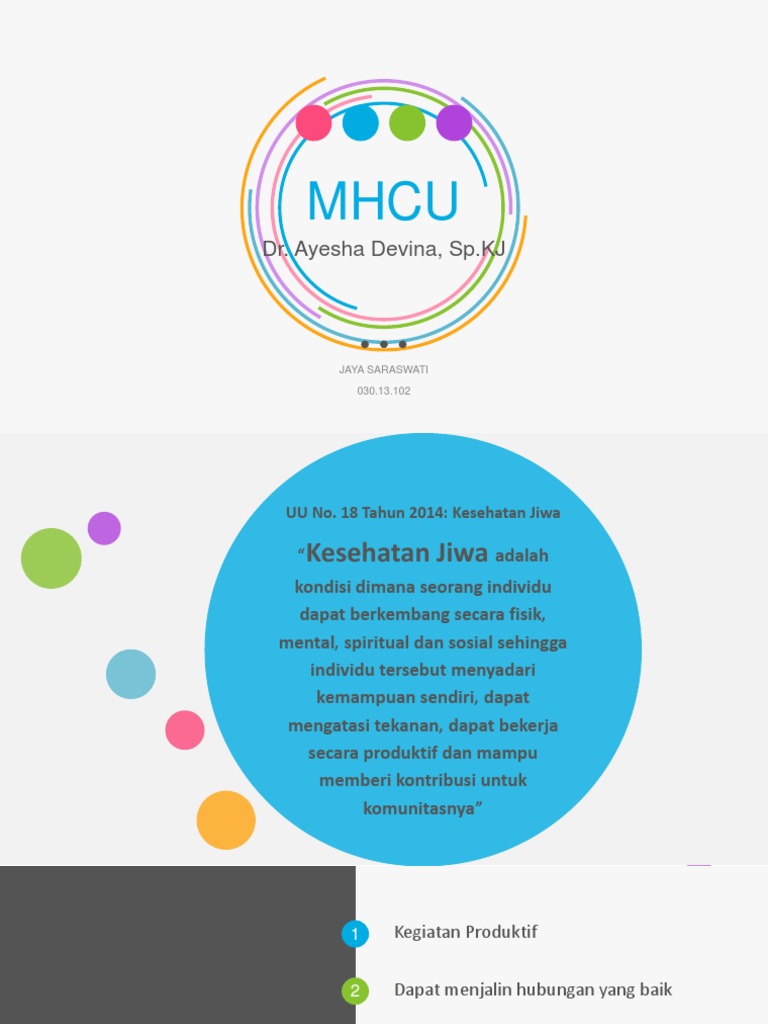 MHCU | PDF