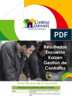 Resultados Encuesta Kaizen Gestión de Contratos