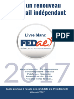Livre Blanc 2017 Pour Un Renouveau Du Travail Indépendant