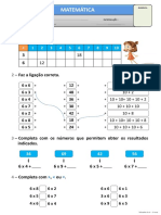 Tabuada Do 6 PDF