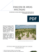 Recuperacion de Areas Afectadas