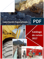 Catalogode Cursos Especializados 2017