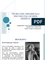 Teoría del desarrollo psicosocial de Erikson