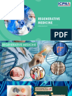 Regenerative medicine treatments for joint and lung diseases