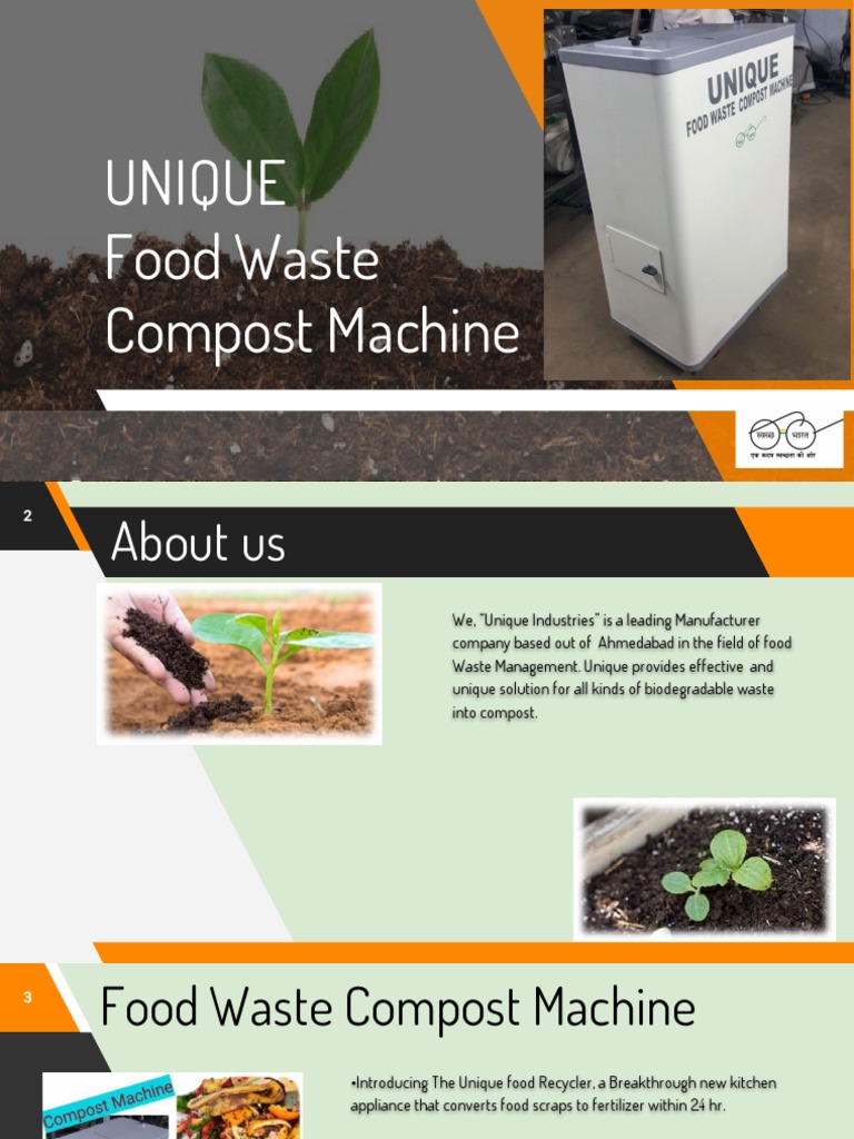 Unique Food Waste Compost Machine | PDF | Compost | Soil