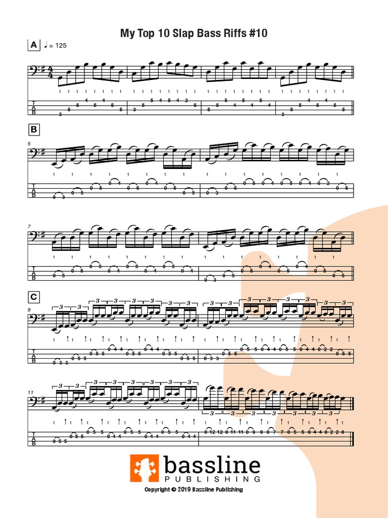 Classical Thump Pdf Bass Guitar Guitars