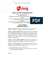 USUARIO Y CONSUMIDOR - LEY 453 Derechos de Los Usuarios y Consumidores PDF