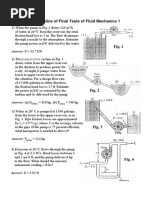 FLuid Mechs Exercises