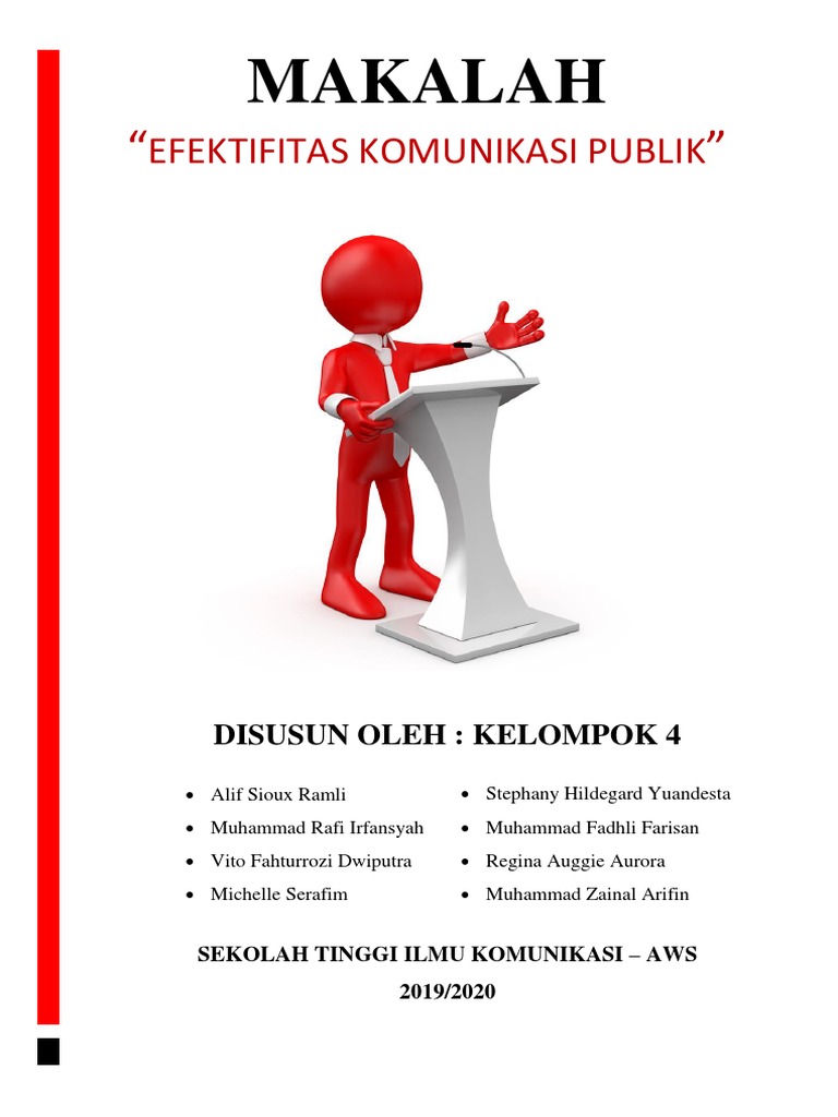 Makalah Komunikasi Publik
