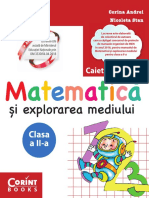 Corint Caiet de Matematica Clasa a II-A