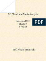 Ac Nodal and Mesh Analysis