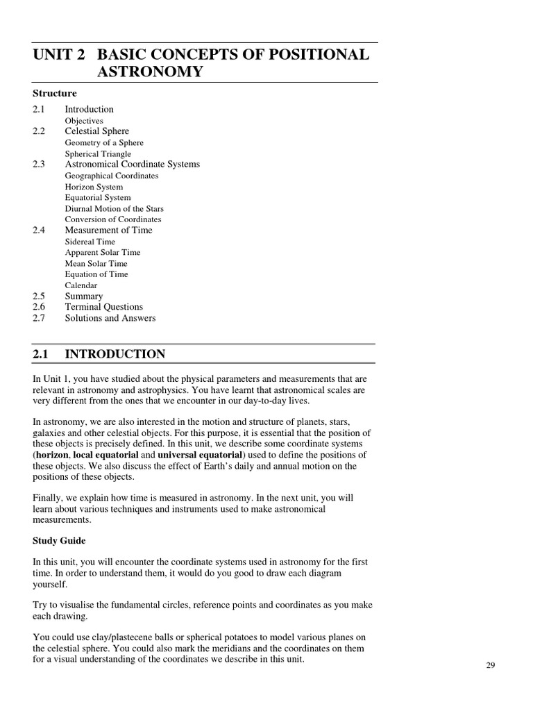 Unit 2 PDF | PDF | Equator | Angle