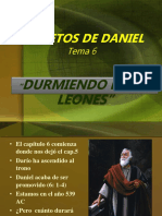 Secretos de Daniel, Cap. 6