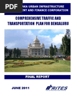 Comprehensive Traffic and Transportation Plan For Bangalore