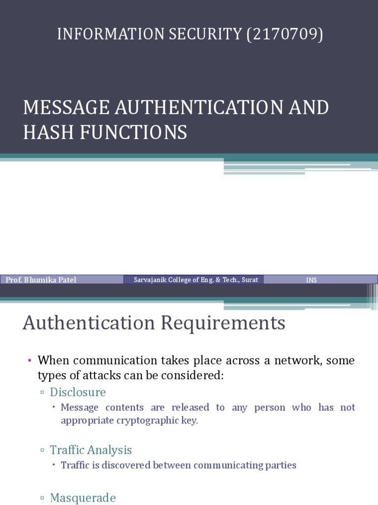 Hash Function | PDF | Cryptography | Areas Of Computer Science