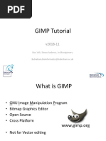 GIMP Tutorial PDF