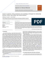 Whitney Gunter - Kevin Daly - Causal or Spurious - Using Propensity Score Matching To Detangle The Relationship Between Violent Video Games and Violent Behavior - 2012 PDF