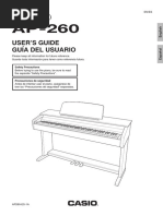 Casio Celviano AP-260 PDF